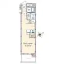 レック芝公園マンション 間取図