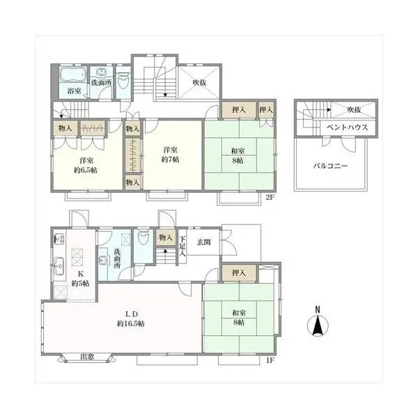 町田市南町田３丁目 間取図