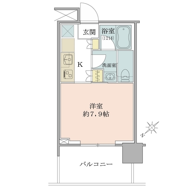 ブリリアタワー浜離宮 間取図