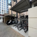 レジュールアッシュ梅田イースト 駐輪場