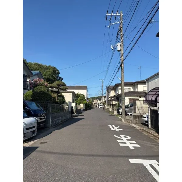 柏市西山1丁目 前面道路:北側約6.5m公道
