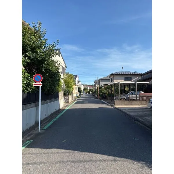 柏市西山1丁目 前面道路:南西側約5.9m公道