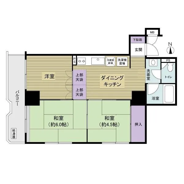ダイアパレス錦糸町第２ 間取図