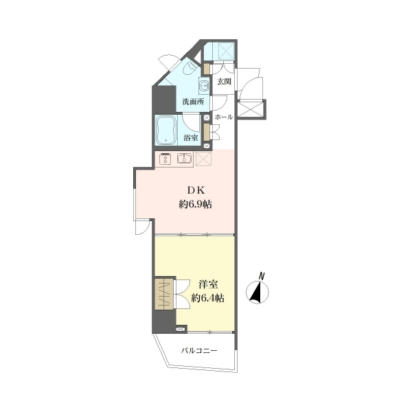 コンシェリア西新宿 間取図