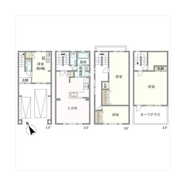 京都市中京区壬生馬場町 間取図