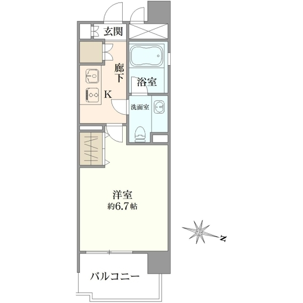 アクロス目黒 間取図