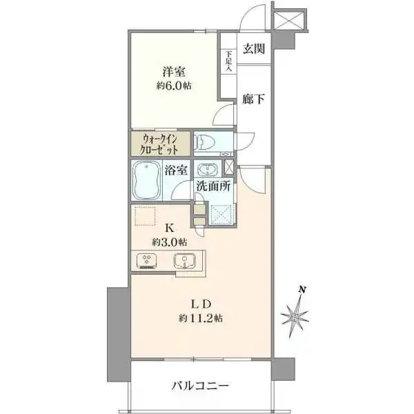 エクセレントシティ北小金 間取図
