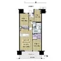 イニシア新小岩ローレルコート 間取図