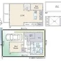 目黒区東が丘１丁目 間取図