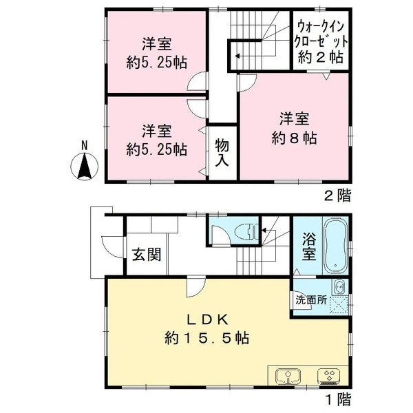 西宮市丸橋町 間取図