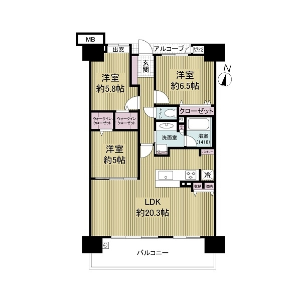 アッド・パー・プレイス 間取図