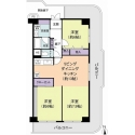 南篠崎スカイハイツＢ 間取図