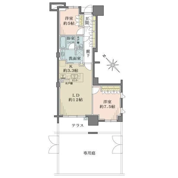 スターコート豊洲 間取図