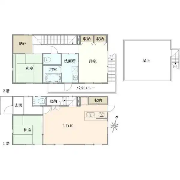 葛飾区南水元４丁目 間取図