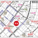 パレステュディオ銀座二丁目 現地案内図