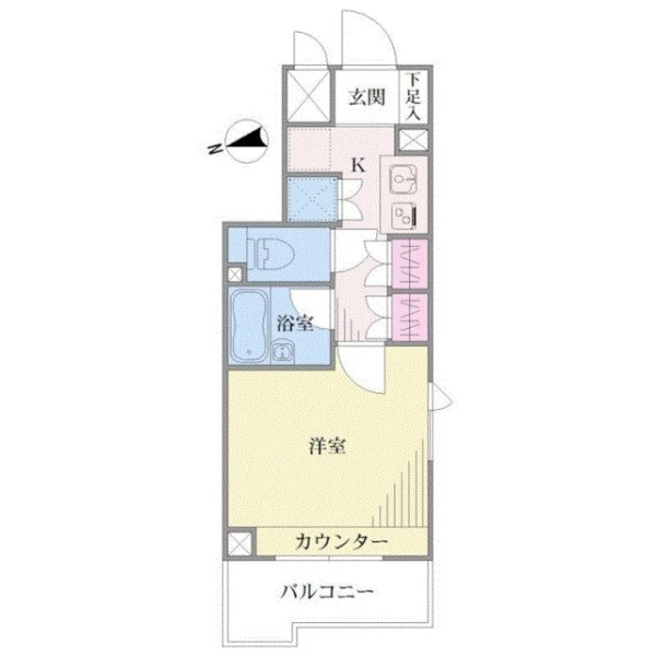 ルーブル大崎参番館 間取図