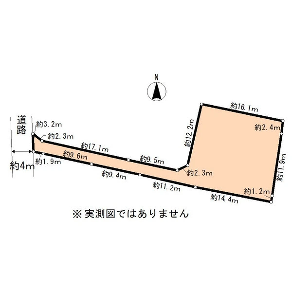 茅ヶ崎市浜竹４丁目 区画図