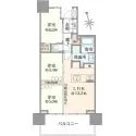 プラウド船橋本町通り 間取図