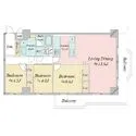 洋伸小豆沢公園マンション 間取り図