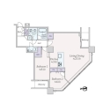 白金タワー 間取図