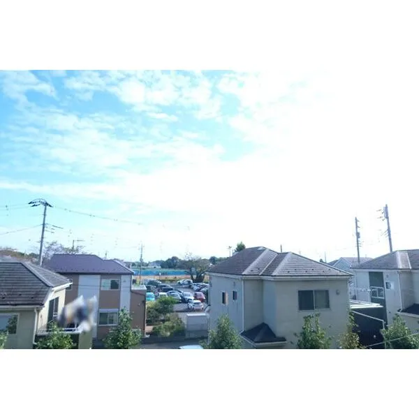 市川大野パークハウス バルコニーからの眺望です。