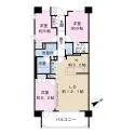 クレアホームズ千葉松波 間取図
