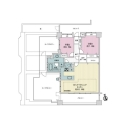 ライオンズマンション城北中央公園 間取図