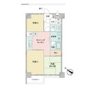 川口ハイツ 間取図