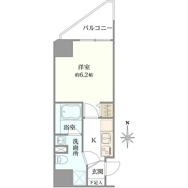 ハーモニーレジデンス品川荏原 間取図
