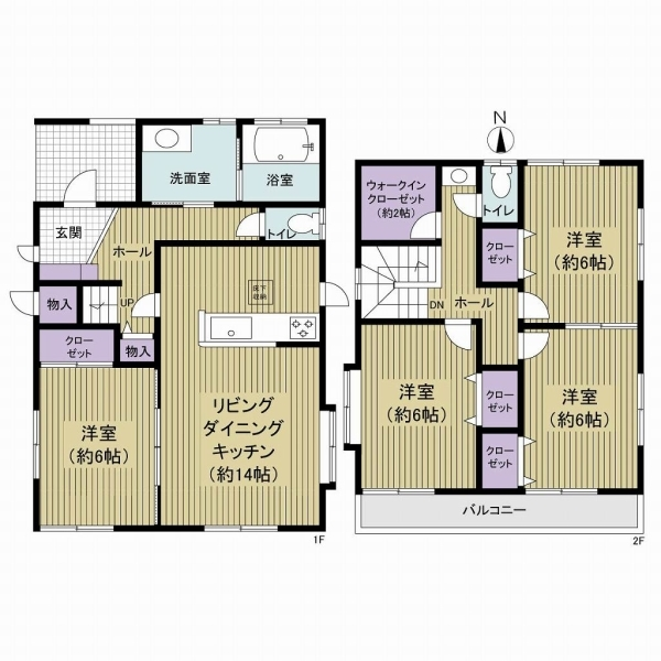 鎌ケ谷市鎌ケ谷９丁目 間取図