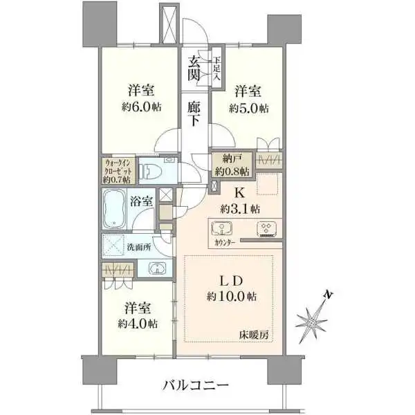 ザ・パークハウス浦和レジデンス 間取図
