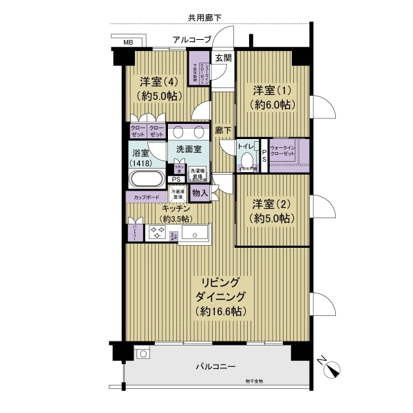 エクセレントシティ新浦安 間取図