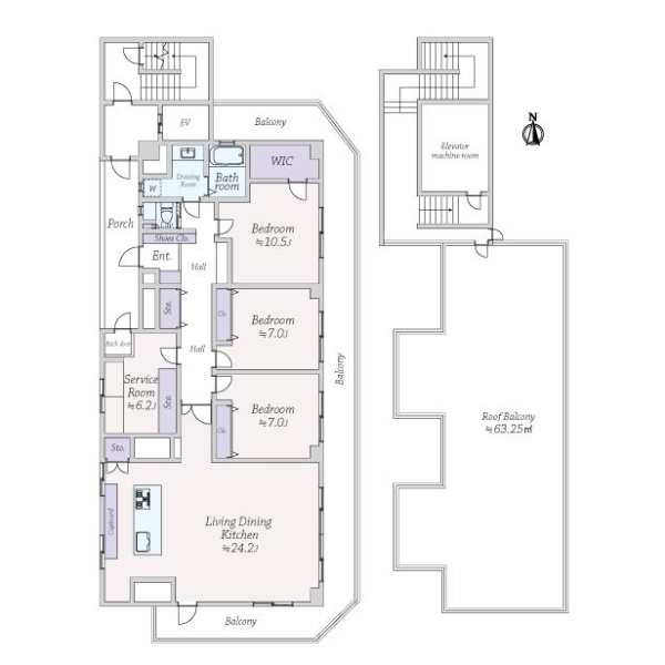 藤和シティコープ高円寺南 間取図