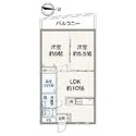 ワイエルコーポ大倉山第3 間取り図