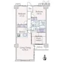 ルネ本山南 間取図