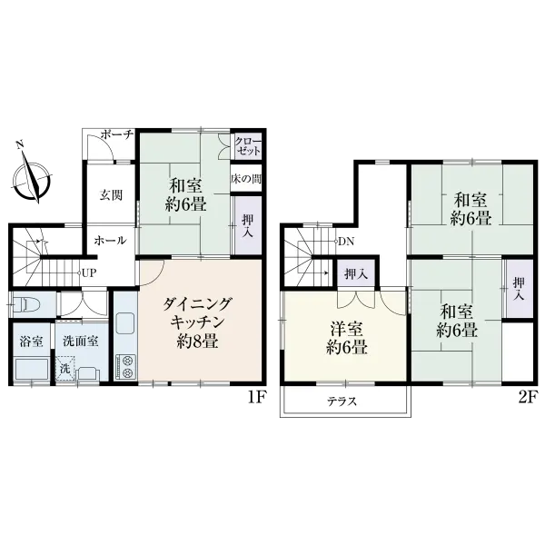 名古屋市港区七番町３丁目 間取図