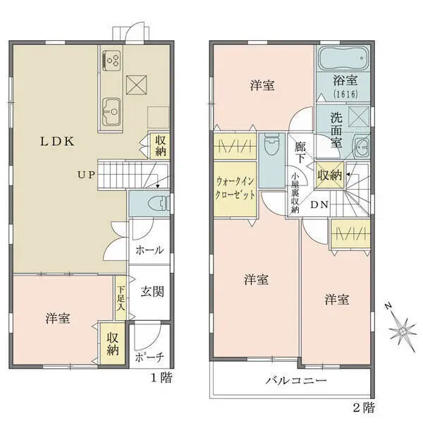 鎌倉市大船 間取図