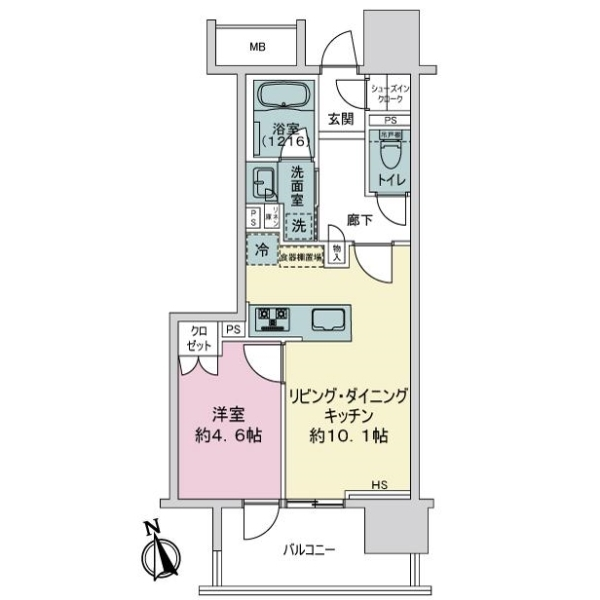 オープンレジデンシア千種広小路 間取図