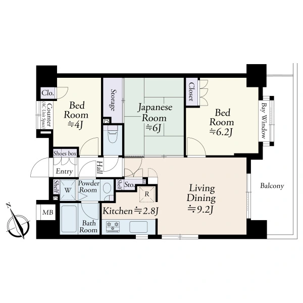 アーデル高井戸東 間取図