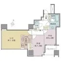 大崎ウエストシティタワーズＷ棟 間取図