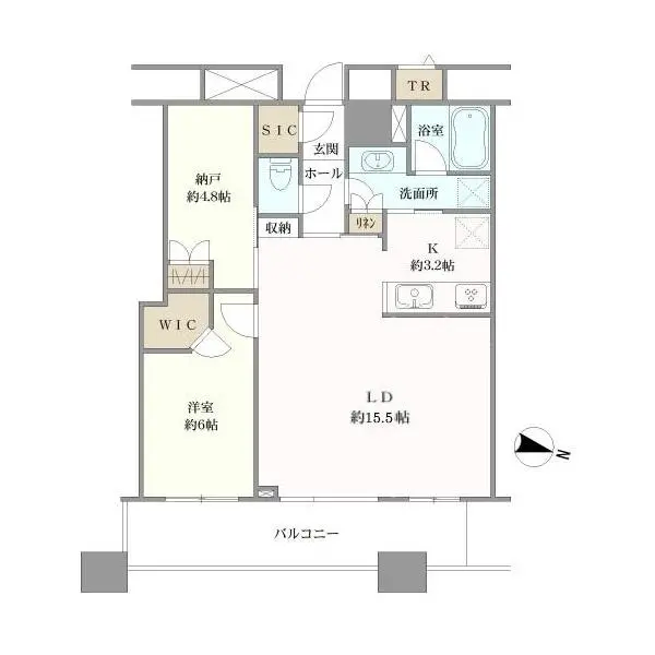 千葉セントラルタワー 間取図