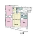 レクセルマンション王子神谷 間取図