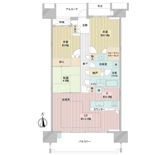 グランドメゾン杉並シーズン６ 間取図
