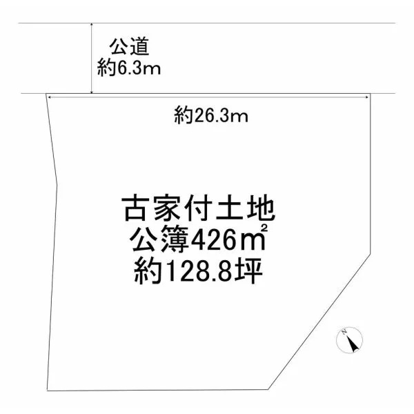 大津市石場 間取図