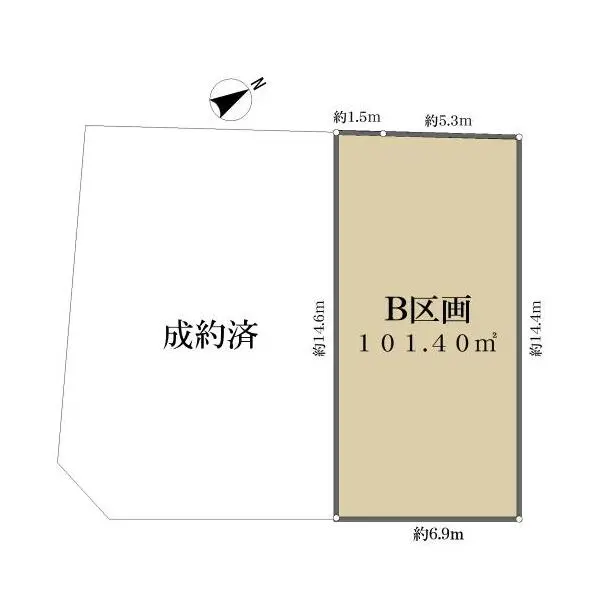 世田谷区赤堤４丁目 間取図