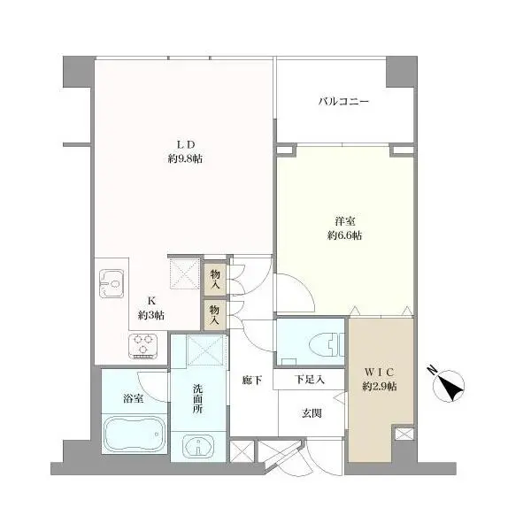 グランドメゾン不動前 間取図