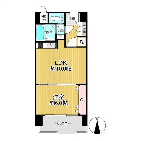 朝日プラザ昭和町 間取図