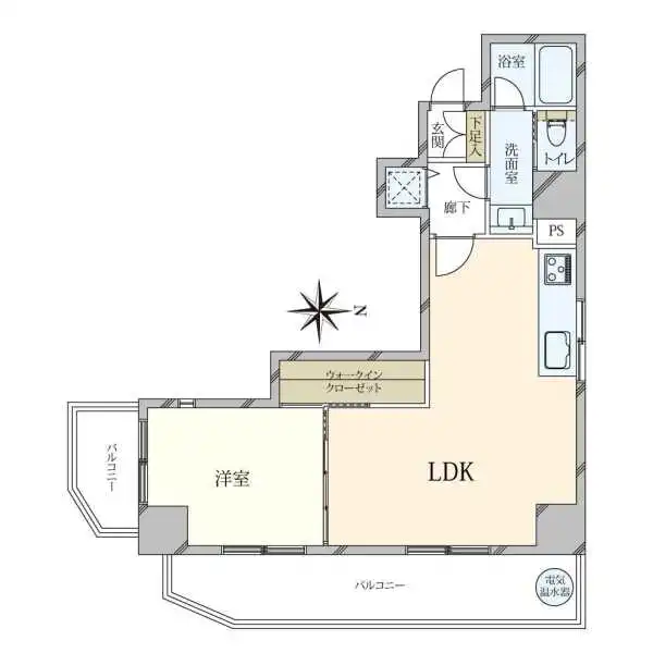 マンション第２木場 間取図