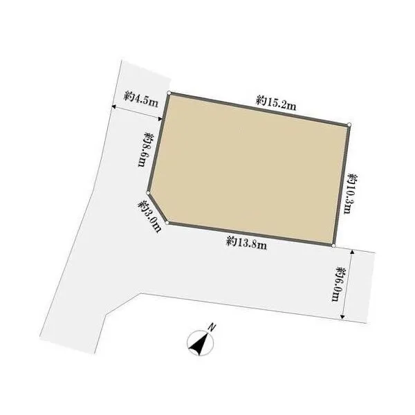 さいたま市緑区大字中尾 区画図