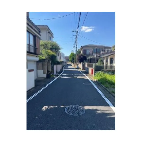 さいたま市緑区大字中尾 前面道路（２０２６年７月撮影）